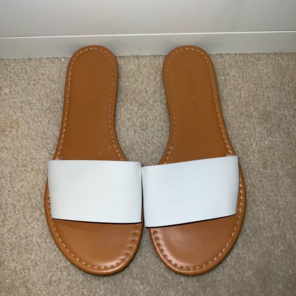 White Sandals